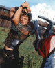 Heath Ledger wearing a Vest with Sword in a Fighting Scene Photo Print - Item # VARCEL690128