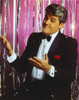 Jay Leno Portrait in Black Suit and White Silk Collar Shirt with Black Blow Tie Photo Print - Item # VARCEL690312