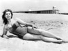Sophia Loren posed at the Beach Photo Print - Item # VARCEL690475