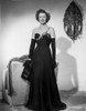 Myrna Loy in Black Gown Classic Portrait Photo Print - Item # VARCEL690555