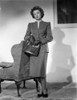 Myrna Loy Holding Bag in Black and White Photo Print - Item # VARCEL690558
