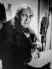 Lionel Barrymore in a radio booth Photo Print - Item # VARCEL690738