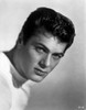 Tony Curtis Posed in White Shirt With Black Background Photo Print - Item # VARCEL691341