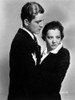 Phillip Holmes Black and White Couple Portrait in Formal Outfit Photo Print - Item # VARCEL692045