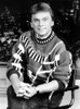 Pat Sajak Posed in Black Photo Print - Item # VARCEL692208
