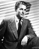 John Juston Posed in Black Suit Photo Print - Item # VARCEL692209