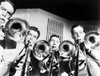 Glen Miller and band members playing instruments Photo Print - Item # VARCEL692630