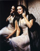 Linda Darnell in White Dress with Telephone Photo Print - Item # VARCEL692724