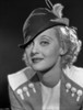 Bette Davis Portrait in Black Wool Hat and Grey Suit Dress Photo Print - Item # VARCEL692810