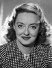 Bette Davis Portrait in White Polka Dot Black Silk Blouse Photo Print - Item # VARCEL692916