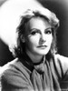 Greta Garbo wearing Fur Dress Black and White Photo Print - Item # VARCEL693092