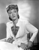 Eve Arden on Long Sleeve Top sitting Portrait Photo Print - Item # VARCEL693115