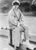 Greta Garbo wearing a Navy Hat Photo Print - Item # VARCEL693111
