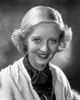 Bette Davis Portrait in Black High Neck Neckerchief and White Suit Photo Print - Item # VARCEL693139