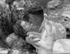 Greta Garbo Romantic Scene Photo Print - Item # VARCEL693242