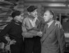 Greta Garbo with Two Men Black and White Photo Print - Item # VARCEL693404