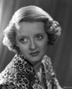 Bette Davis Portrait Looking Slightly Up in Short Curls and Two Printed Long Sleeves Photo Print - Item # VARCEL693424