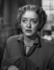 Bette Davis Portrait in Silk Long Sleeve Dress with Pearl Necklace and Middle Parted Short Curl Hair Photo Print - Item # VARCEL693606
