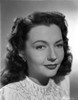 Lynn Bari in White Dress Portrait Photo Print - Item # VARCEL693614