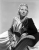Binnie Barnes sitting on Couch Photo Print - Item # VARCEL693650