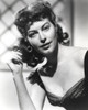 Ava Gardner Portrait in Black Gown Holding Her Hair Photo Print - Item # VARCEL693701