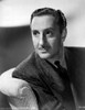 Basil Rathbone Looking Sideways in Black and White Portrait Photo Print - Item # VARCEL693745