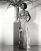 Ava Gardner posed in Floral Gown in Classic Portrait Photo Print - Item # VARCEL693825