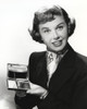 Doris Day Portrait in Classic with Coat and Scarf Photo Print - Item # VARCEL693823