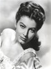 Ava Gardner posed in Classic Portrait with White Background Photo Print - Item # VARCEL693882