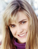 Cynthia Nixon smiling wearing Violet High Neck Blouse Photo Print - Item # VARCEL694240