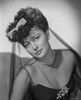 Olivia DeHavilland Portrait in See Through Dress with Ribbon Hairpin Photo Print - Item # VARCEL694354