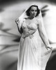 Dolores Del Rio standing in White Dress with White veil Photo Print - Item # VARCEL694403