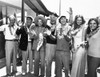 Ensemble Still from Gilligan's Island Leaving for Voyage Photo Print