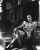 Dolores Del Rio Posed Outside the House in Black and White Photo Print - Item # VARCEL694522