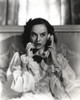 Paulette Goddard Posed with Telephone Photo Print - Item # VARCEL694615