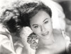 Paulette Goddard smiling white Lying Close Up Portrait Photo Print - Item # VARCEL694731
