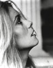 Catherine Deneuve Facing Sid View Close Up Portrait Black and White Photo Print - Item # VARCEL694729