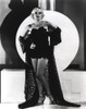 Paulette Goddard Posed with Hands on Waist wearing Black Gothic Dress Photo Print - Item # VARCEL694769