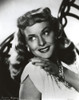 Paulette Goddard smiling in White Dress Close Up Portrait Photo Print - Item # VARCEL694834