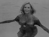 Angie Dickinson Swimming Black and White Photo Print - Item # VARCEL694992