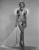 Angie Dickinson Posed in Glossy Floral Dress Photo Print - Item # VARCEL695028