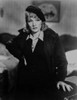 Marlene Dietrich Posed In Black Suit with White Collar Photo Print - Item # VARCEL695253