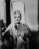 Marlene Dietrich Posed in Classic White Dres with Veil Photo Print - Item # VARCEL695301