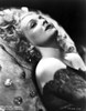 Madeleine Carroll Lying in Black Dress with Curly Hairstyle Photo Print - Item # VARCEL695513