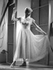 Gloria Grahame Posed wearing White Gown Portrait Photo Print - Item # VARCEL695599