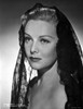 Madeleine Carroll Looking Away in Black Dress with Net Veil Photo Print - Item # VARCEL695600
