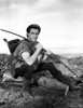 Richard Todd Seated on Log as Robin Hood Photo Print - Item # VARCEL695635