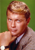 Troy Donahue Green Background Close Up Portrait Photo Print - Item # VARCEL695650