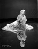 Mary Carlisle sitting on the Floor wearing White Dress Photo Print - Item # VARCEL695684