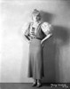 Mary Carlisle Posed in Black and White Dress with Veil Photo Print - Item # VARCEL695727